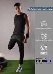 Anti Viral Anti Odour Cool Mens Pack Of 2 Sports Muscle T-Shirt