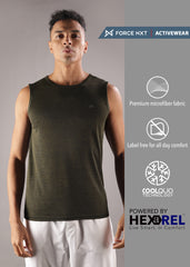 Anti Viral Anti Odour Cool Mens Pack Of 2 Sports Muscle T-Shirt