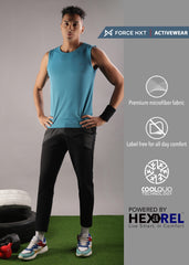 Anti Viral Anti Odour Cool Mens Pack Of 3 Sports Muscle T-Shirt