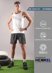 Anti Viral Anti Odour Cool Mens Pack of 3 Tank Top Sports Vest abc