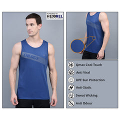 Anti Viral Anti Odour Cool Mens Pack of 3 Tank Top Sports  Vest