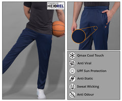 Anti Viral Anti Odour Cool Mens  Pack Of 2 Sports Track Pant