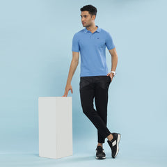 Force NXT Super Combed Cotton Mens Collared Polo Solid T-Shirt