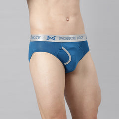Premium Supima Cotton Four Way Stretch way Mens Pack of 2 Solid Brief