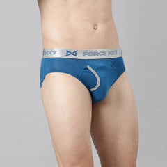 Premium Supima Cotton Four Way Stretch way Mens Pack of 2 Solid Brief
