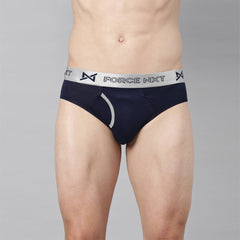 Premium Supima Cotton Four Way Stretch way Mens Pack of 2 Solid Brief