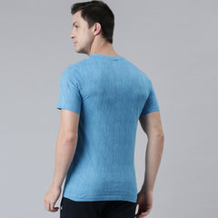 Force NXT Super Combed Cotton Mens Round Neck Pack of 2 Printed T-Shirt