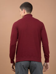 Force NXT Men's High-Neck Full Sleeves Zipper Sweatshirt