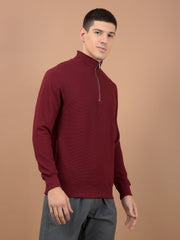 Force NXT Men's High-Neck Full Sleeves Zipper Sweatshirt