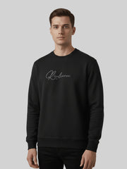 Force NXT Men's Combed Cotton Full Sleeves Solid Sweatshirt