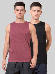 Force NXT Men's Super Combed Cotton Rich Fabric Sleeveless Muscle Tee