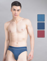 Ultrasoft Micromodal Four Way Stretch Mens Pack of 3 Brief