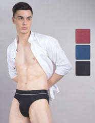 Ultrasoft Micromodal Four Way Stretch  Mens Pack of 3 Trunk
