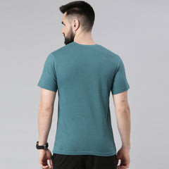 Force NXT Super Combed Cotton Mens Round Neck Solid T-Shirt