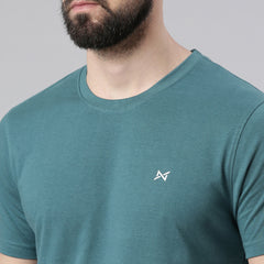 Force NXT Super Combed Cotton Mens Round Neck Pack of 5 Solid T-Shirt