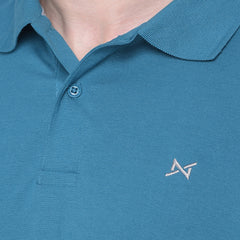 Force NXT Super Combed Cotton Mens Pack of 2 Collared Long sleeve Polo T-Shirt