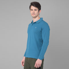 Force NXT Super Combed Cotton Mens Pack of 2 Collared Long sleeve Polo T-Shirt
