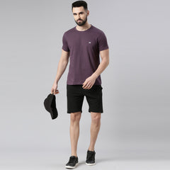 Force NXT Super Combed Cotton Mens Round Neck Pack of 3 Solid T-Shirt