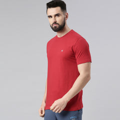 Force NXT Super Combed Cotton Mens Round Neck Pack of 3 Solid T-Shirt