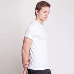 Force NXT Super Combed Cotton Mens Round Neck Solid T-Shirt