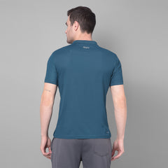 Anti Viral Anti Odour Cool Mens Collared Polo Sports Solid T-Shirt