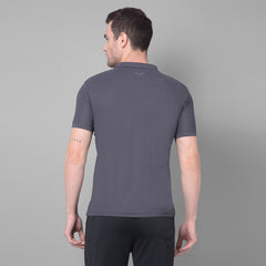 Anti Viral Anti Odour Cool Mens Collared Polo Sports Solid T-Shirt