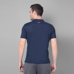 Anti Viral Anti Odour Cool Mens Collared Polo Sports Solid T-Shirt