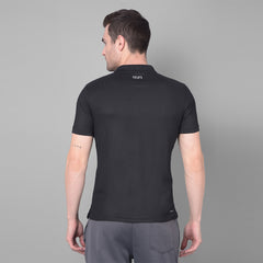 Anti Viral Anti Odour Cool Mens Collared Polo Sports Solid T-Shirt
