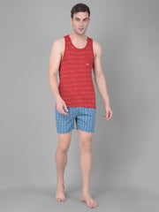 Force NXT Men's Super Combed Cotton Fabric Checkered Boxers
