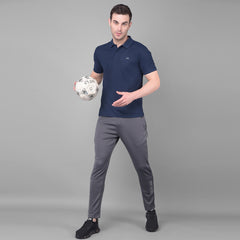 Anti Viral Anti Odour Cool Mens Collared Polo Sports Solid T-Shirt