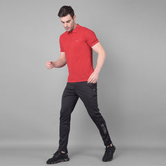 Anti Viral Anti Odour Cool Mens Collared Polo Sports Solid T-Shirt