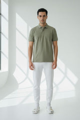 Force NXT Men's Super Combed Cotton Interlock Fabric Polo T-Shirt