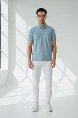 Force NXT Men's Super Combed Cotton Interlock Fabric Polo T-Shirt