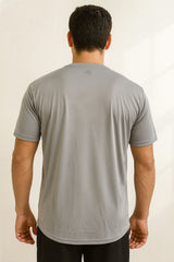 Force NXT Men's Premium Microfiber Fabric Half-Sleeves Round Neck Solid T-Shirt