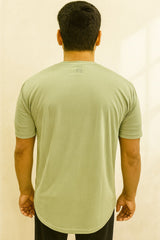 Force NXT Men's Premium Microfiber Fabric Half-Sleeves Round Neck Solid T-Shirt
