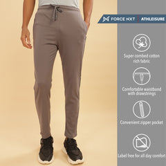 Force NXT Super Combed Cotton Mens Solid Track Pant