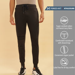 Force NXT Super Combed Cotton Mens Solid Jogger