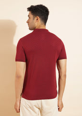 Force NXT Men's Super Combed Cotton Rich Fabric Half-Sleeves Polo T-Shirt