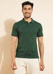 Force NXT Men's Super Combed Cotton Rich Fabric Half-Sleeves Polo T-Shirt