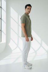 Force NXT Men's Super Combed Cotton Interlock Fabric Polo T-Shirt