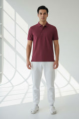 Force NXT Men's Super Combed Cotton Interlock Fabric Polo T-Shirt