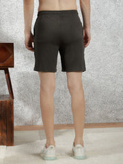 Force NXT Men's Polyester Solid Shorts - Pack of 2