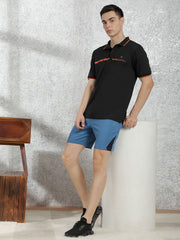 Force NXT Men's Polyester Solid Shorts - Pack of 2